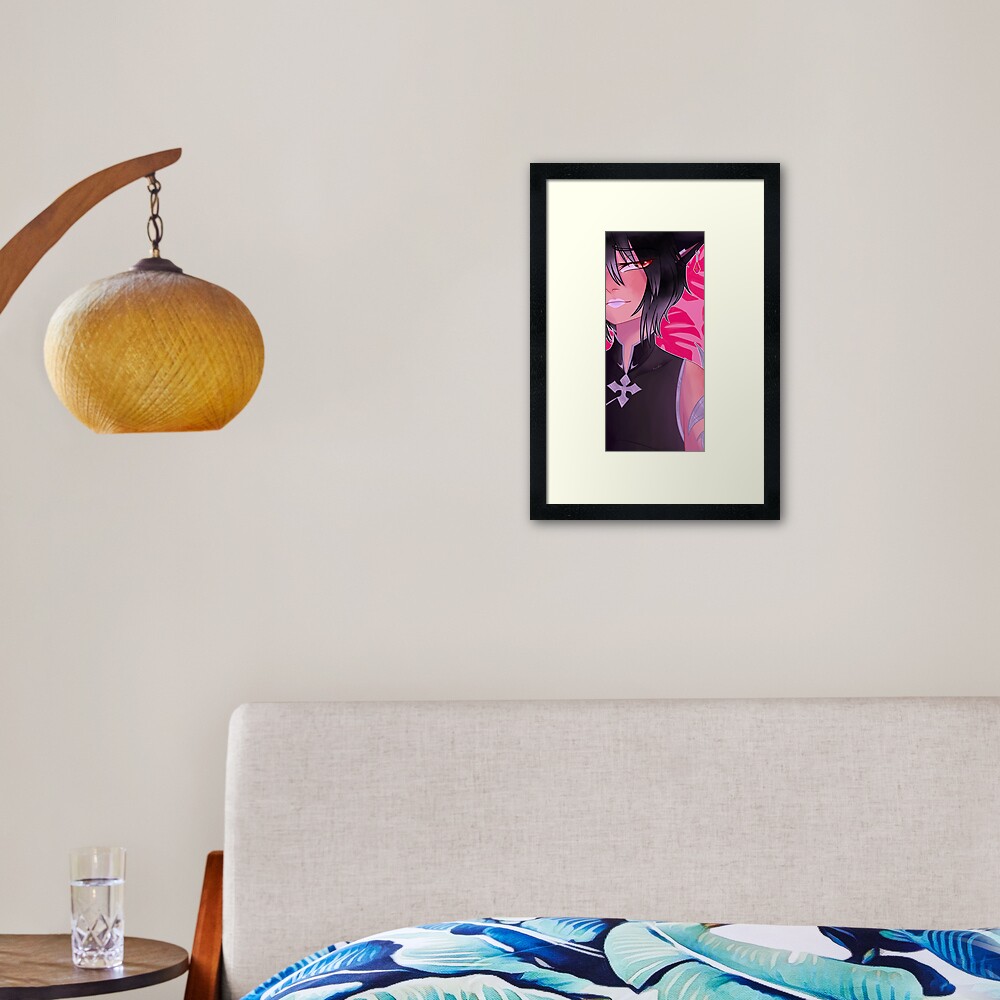 Warrior of Light (Final Fantasy XIV) Framed Art Print