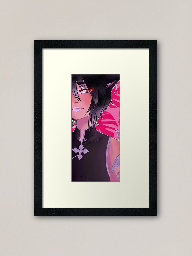 Alternate view of Warrior of Light (Final Fantasy XIV) Framed Art Print
