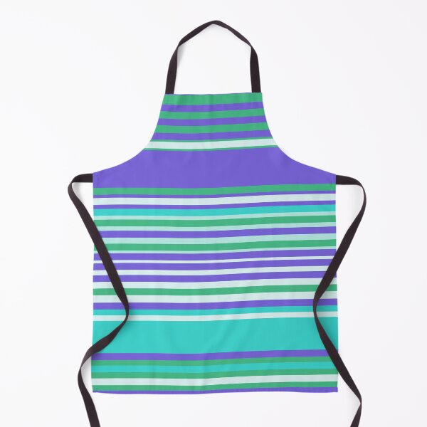 Item preview, Random Stripes - Purple, Greens, Teal designed and sold by Whoopsidoodle.
