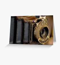 Old Camera Greeting Card