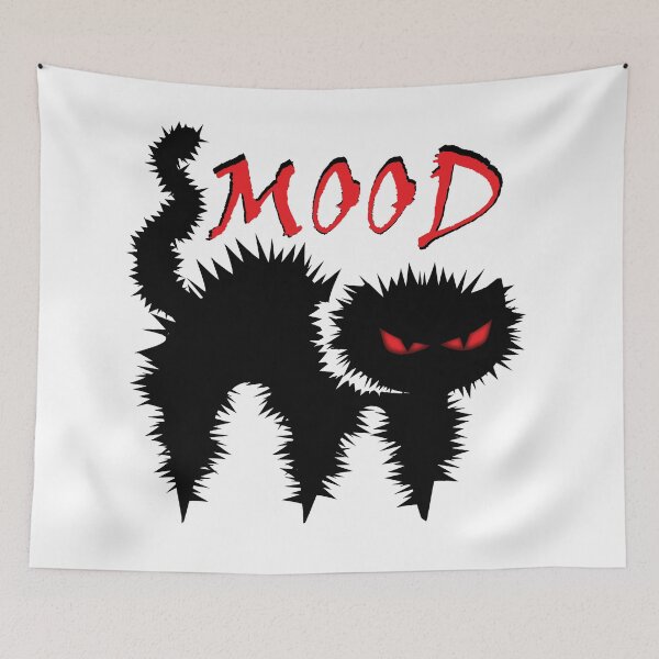 Item preview, Angry Cat Mood designed and sold by BoxOfGraphics.