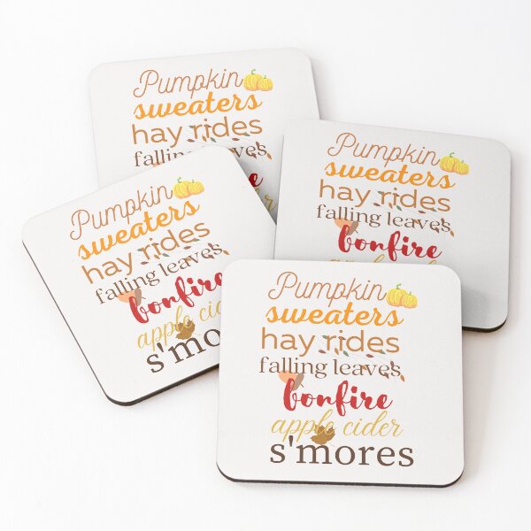 Item preview, Pumpkin Sweaters Hayrides Falling leaves bonfire apple cider s'mores designed and sold by aboniteblanc.