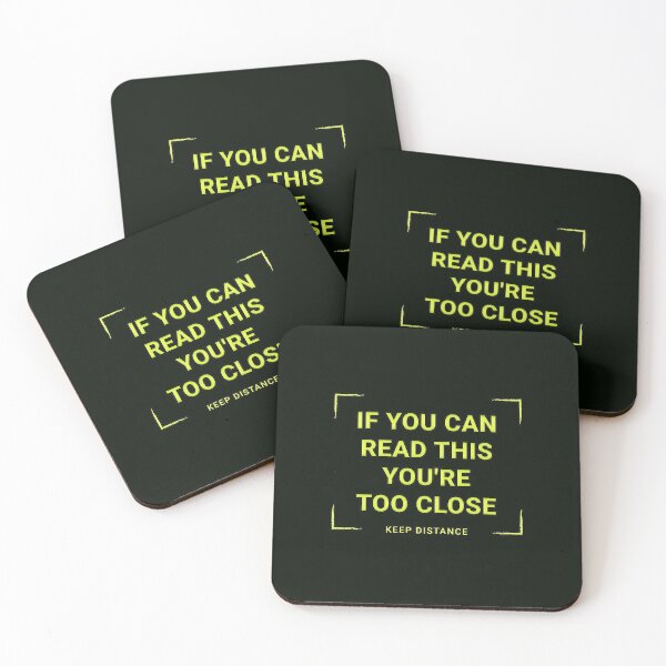 Item preview, If You Can Read This You're Too Close Keep Distance designed and sold by aventi24.