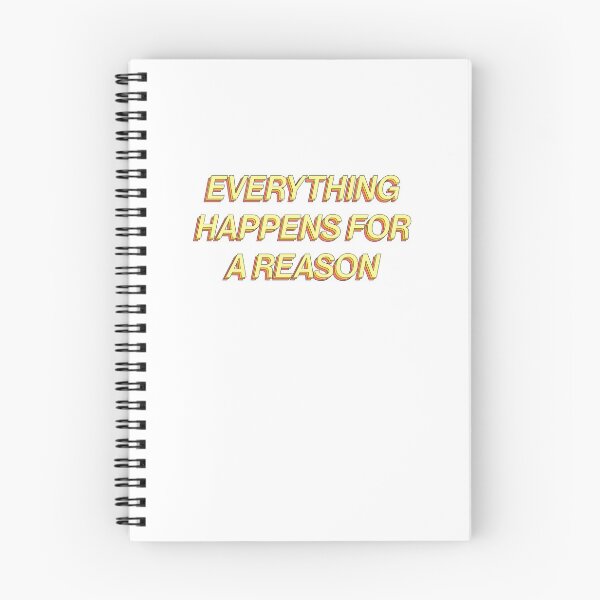 Item preview, Everything Happens For A Reason Inspire designed and sold by thefrshmachine.