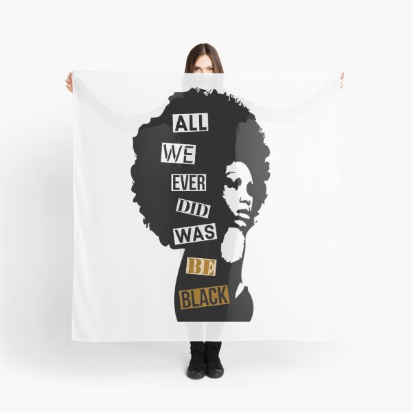 Item preview, ALL WE EVER DID WAS BE BLACK designed and sold by Dailyartsie.