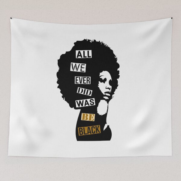 Item preview, ALL WE EVER DID WAS BE BLACK designed and sold by Dailyartsie.