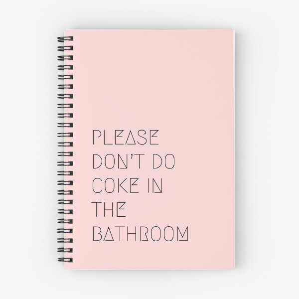 Aperçu de l'œuvre S'il vous plaît, ne prenez pas de Coca dans les toilettes créée et vendue par Flip & Flop.
