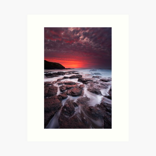 The Flinders Blowhole Art Print