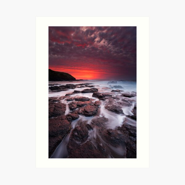 The Flinders Blowhole Art Print