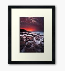 The Flinders Blowhole Framed Print