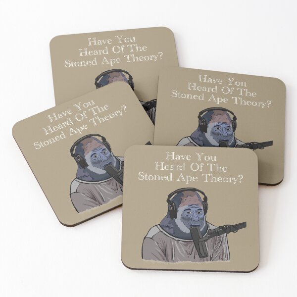 Item preview, Have You Heard Of The Stoned Ape Theory? Gorilla Joe Rogan designed and sold by SubtleSplit.