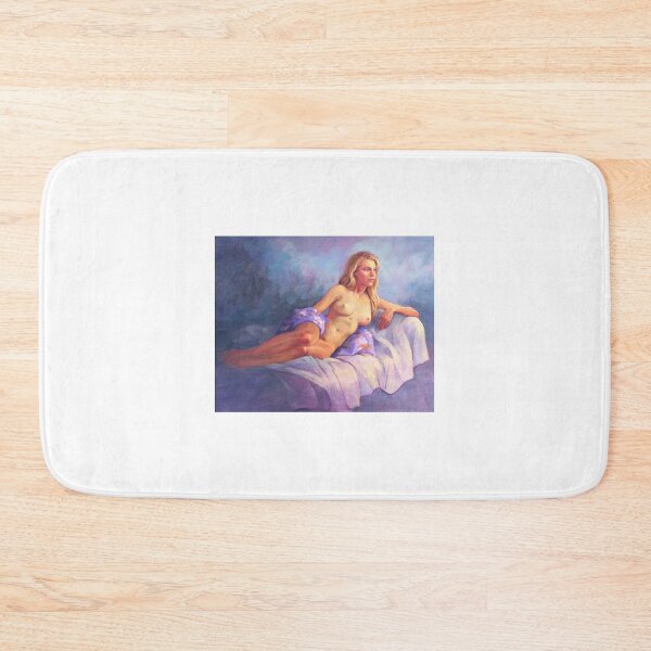 Item preview, Joanna Reclining designed and sold by Roz McQuillan Fine Art & Photography.