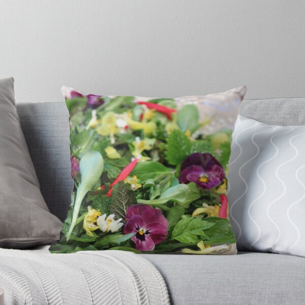 Item preview, Herb and flower salad designed and sold by wineandwords.