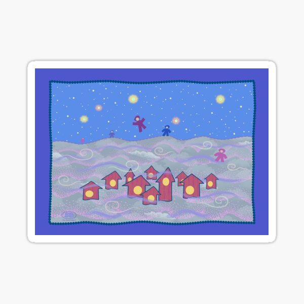 Above the Fog Sticker