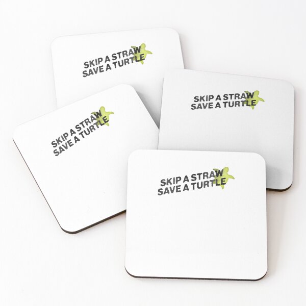 Item preview, Skip A Straw Save A Turtle Vegan Planet designed and sold by thefrshmachine.