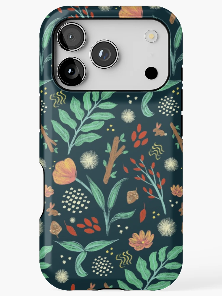 Thumbnail 1 of 4, iPhone Case, Forest Pattern designed and sold by Sarah Downen.
