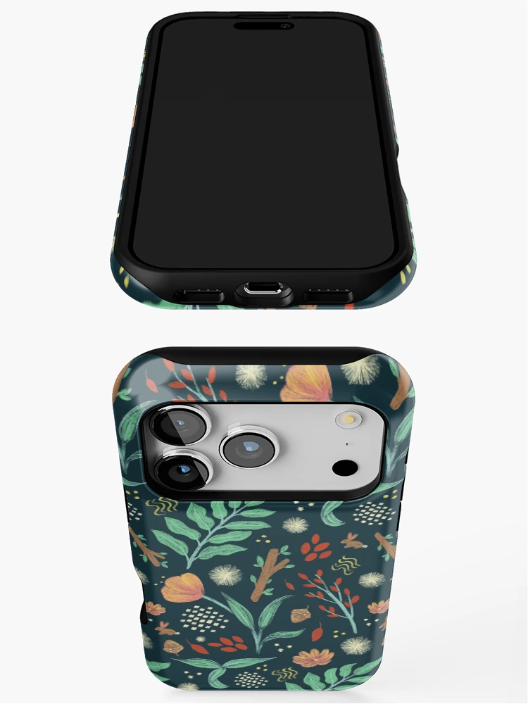 Thumbnail 3 of 4, iPhone Case, Forest Pattern designed and sold by Sarah Downen.