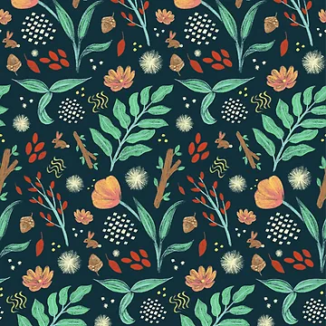 Artwork thumbnail, Forest Pattern by Sarah Downen