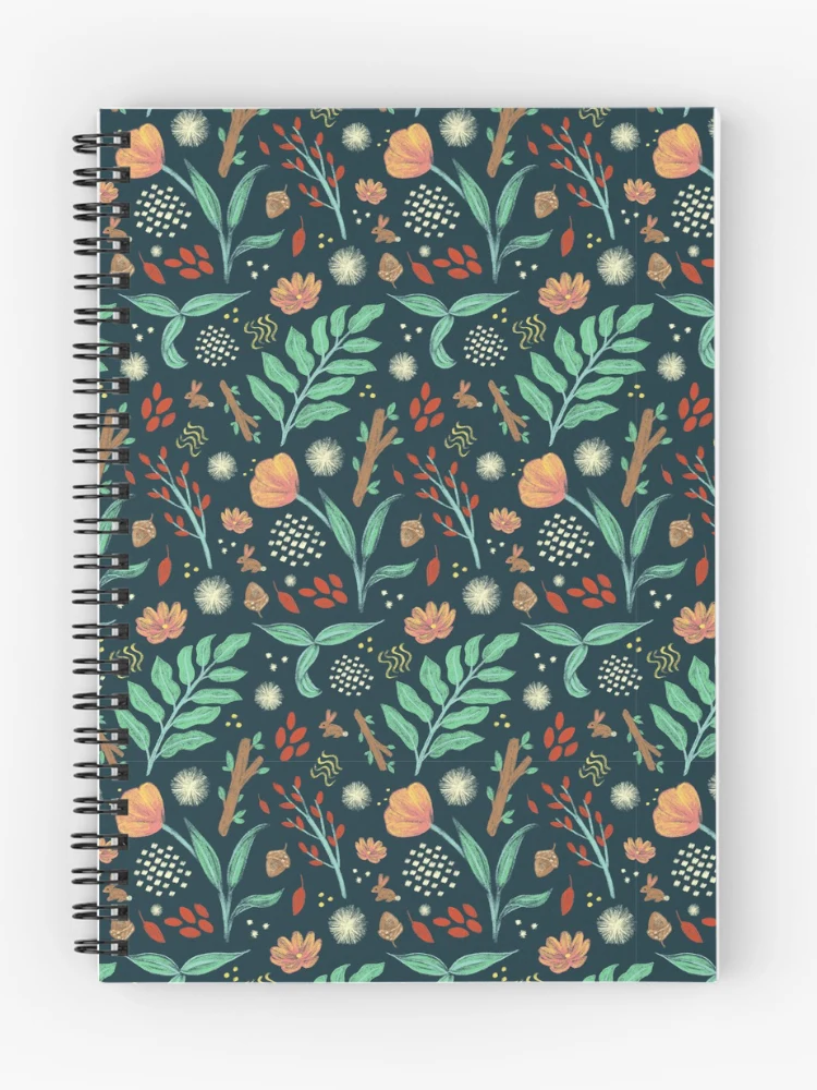 Thumbnail 1 of 3, Journal, Forest Pattern designed and sold by Sarah Downen.