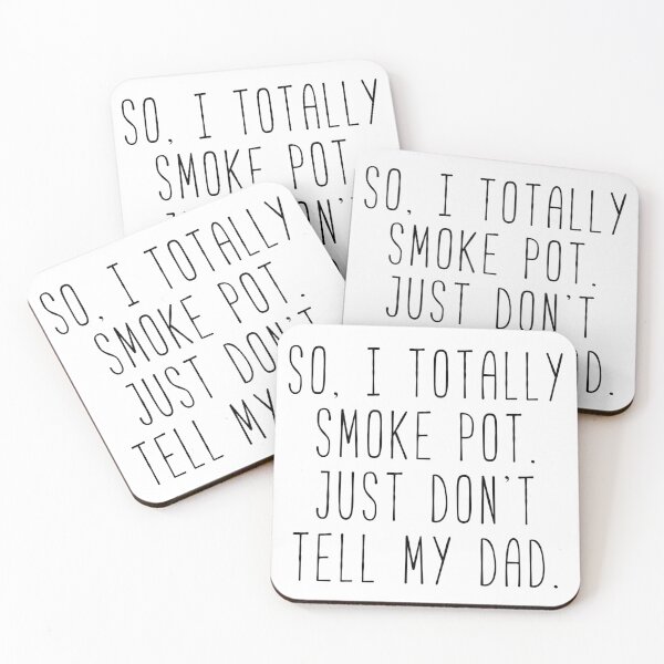 Item preview, So I Totally Smoke Pot - April designed and sold by Sunny Collections.
