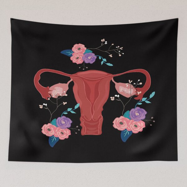 Item preview, Floral Uterus With Flower designed and sold by ourpretty.