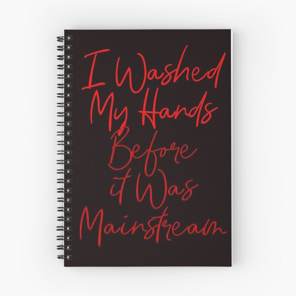 Item preview, Washed My Hands Before it Was Mainstream Red Liner designed and sold by aventi24.