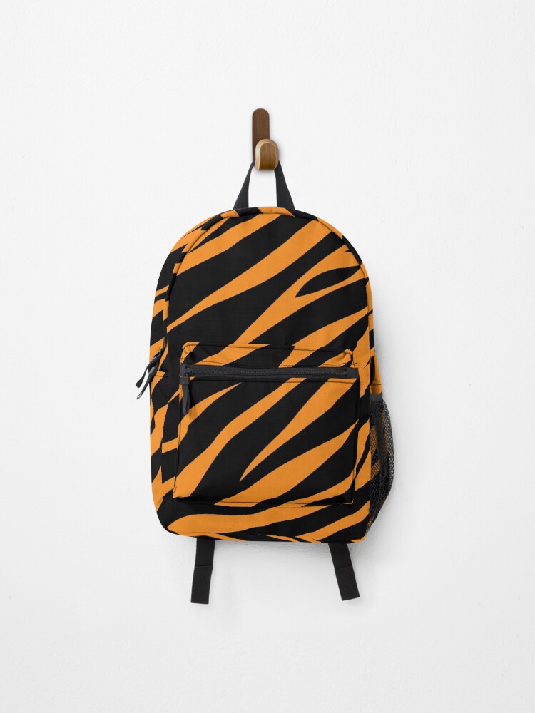 Thumbnail 1 of 3, Backpack, Tiger Stripes Pattern designed and sold by KammilDesigns.