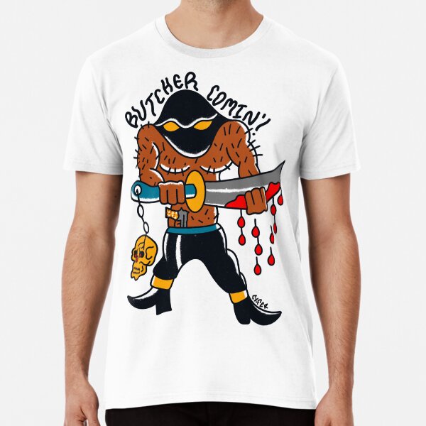Item preview, Butcher Comin’! designed and sold by CxferTattoo.