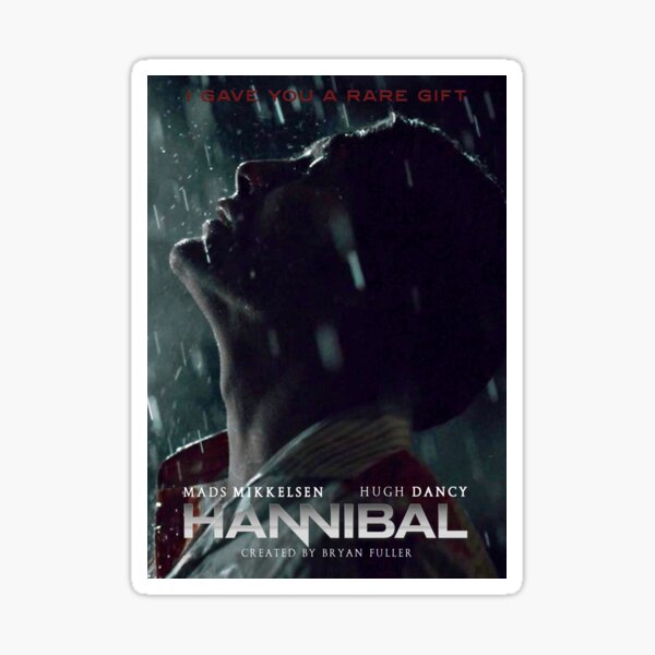 Hannibal Fbi Am Meisten Gesucht Sticker Von Willlgrahams Redbubble