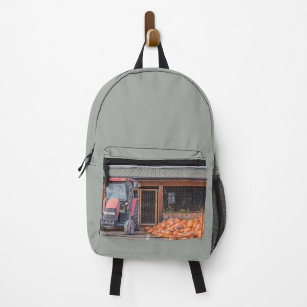 Item preview, Pumpkins and Tractor at Farm Market designed and sold by Amy Mitchell.