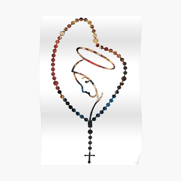 " Holy rosary" Poster for Sale by alex2729 | Redbubble