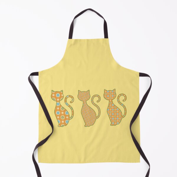 Item preview, Cat silhouette trio - muted florals designed and sold by CleverAllShop.