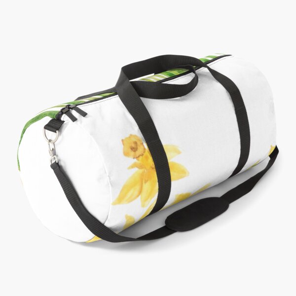 Item preview, hand painted yellow daffodils field watercolor designed and sold by ColorandColor.