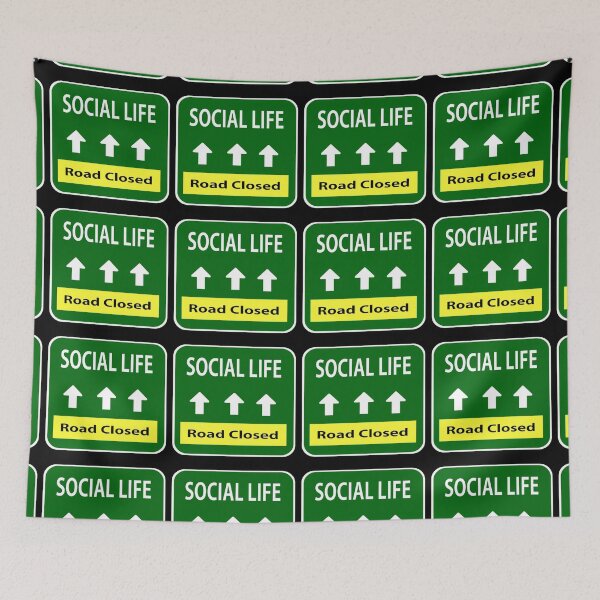 Item preview, Social Life (road close) designed and sold by porfysoundtrack.
