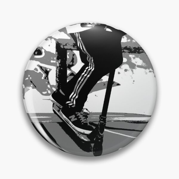 Item preview, Down the Ramp - Stunt Scooter Rider designed and sold by NaturePrints.
