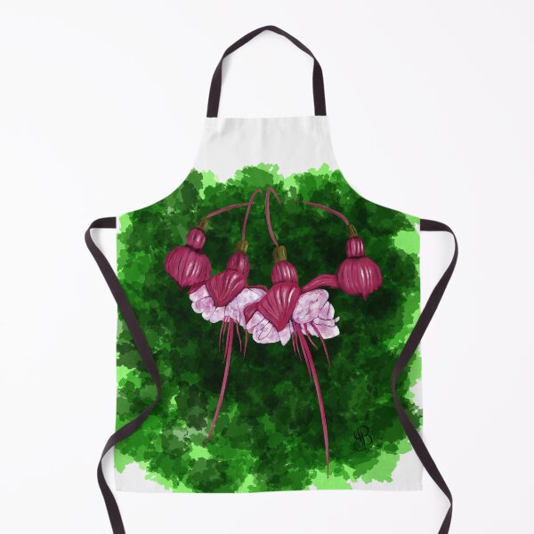 Artikelvorschau, Fuchsia Flower Semi Abstract entworfen und verkauft von ByJezie.