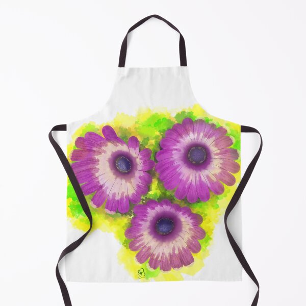 Item preview, Purple African Daisy Semi Abstract designed and sold by ByJezie.