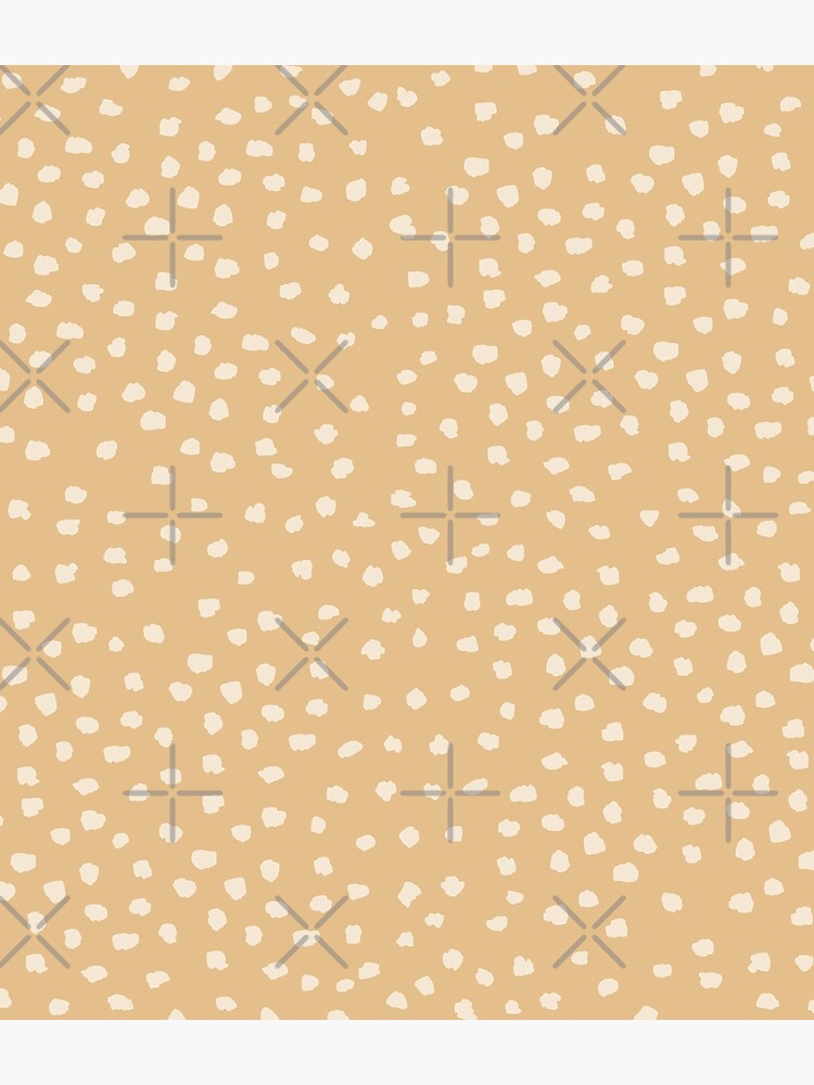 Thumbnail 3 of 3, Backpack, Buttercream Dalmatian Dots on Desert Mist Neutral tones designed and sold by ebozzastudio.
