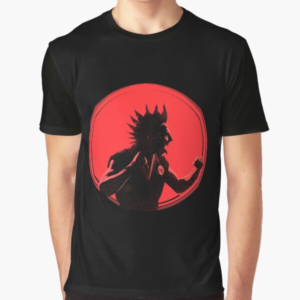 Cobra Kai Hawk Rising Sun Karate Graphic T-Shirt