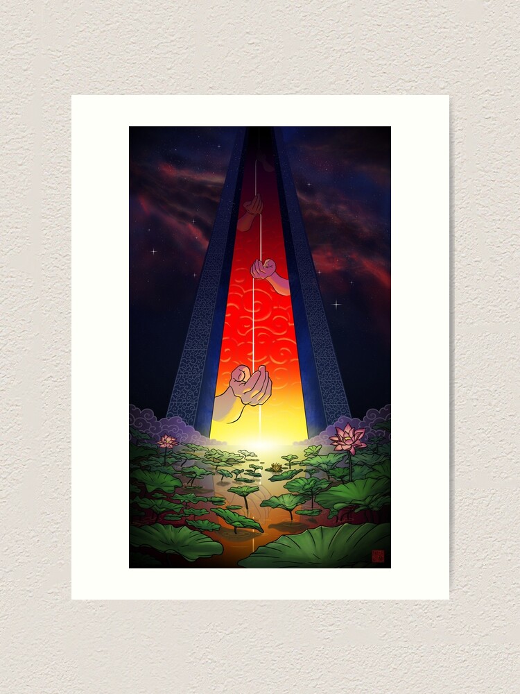 Alternate view of The Gates of Dawn Art Print