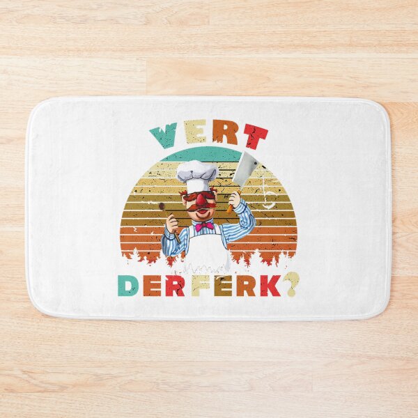 Item preview, Funny Swedish Chef Vert Der Ferk Printed T Shirt for Men Comfortable Cool Summer Workwear designed and sold by flashdeals70.