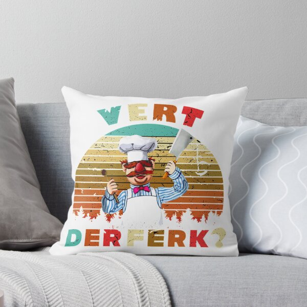 Item preview, Funny Swedish Chef Vert Der Ferk Printed T Shirt for Men Comfortable Cool Summer Workwear designed and sold by flashdeals70.
