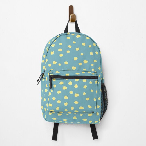 Dalmatian Dots on turquoise Sea Green_simple pattern Backpack
