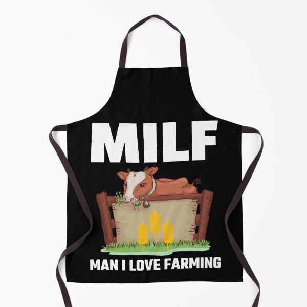 Item preview, Milf Man I Love Farming Funny Farming Cow designed and sold by Tatt-Hooligans.