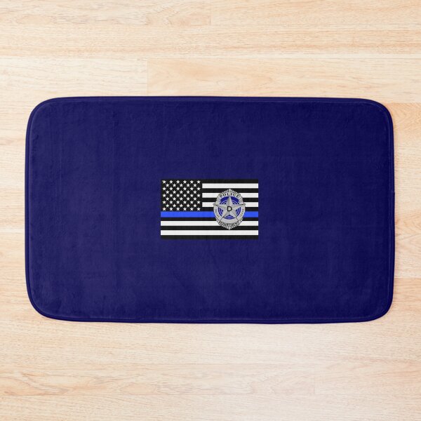 Item preview, Dallas Police Blue Line Flag designed and sold by Lawrence Baird.