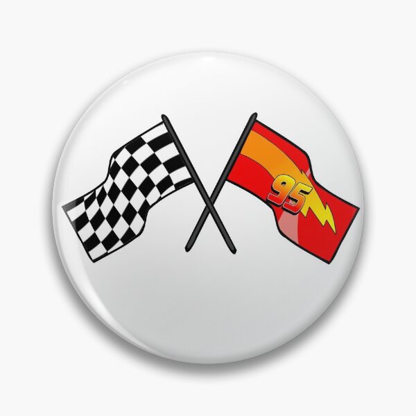 Item preview, Lightning McQueen racing flags designed and sold by 7Kdschmidt.