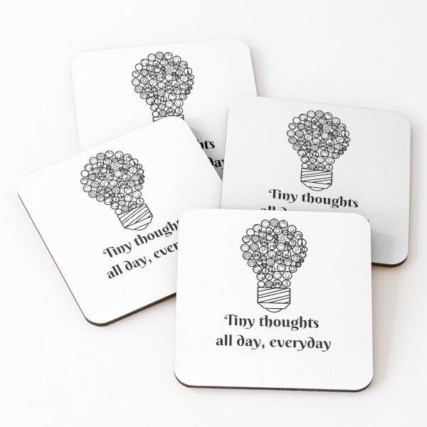 Item preview, Tiny thoughts all day everyday designed and sold by The Logical Being.