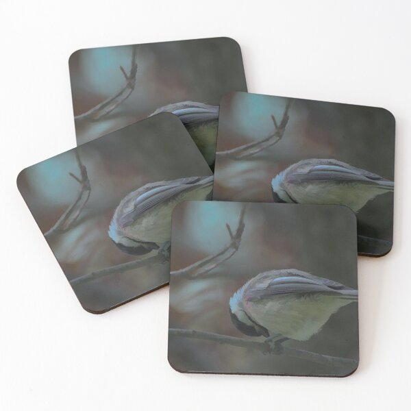 Item preview, Abstract chickadee in a tree designed and sold by CanadianWild418.