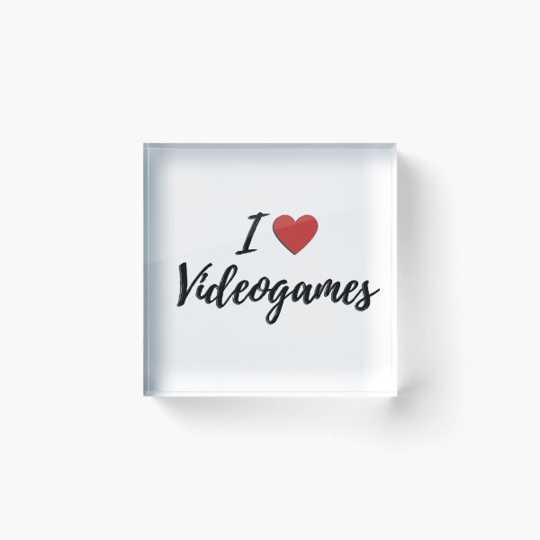 Item preview, I love videogames designed and sold by gloriasd14.