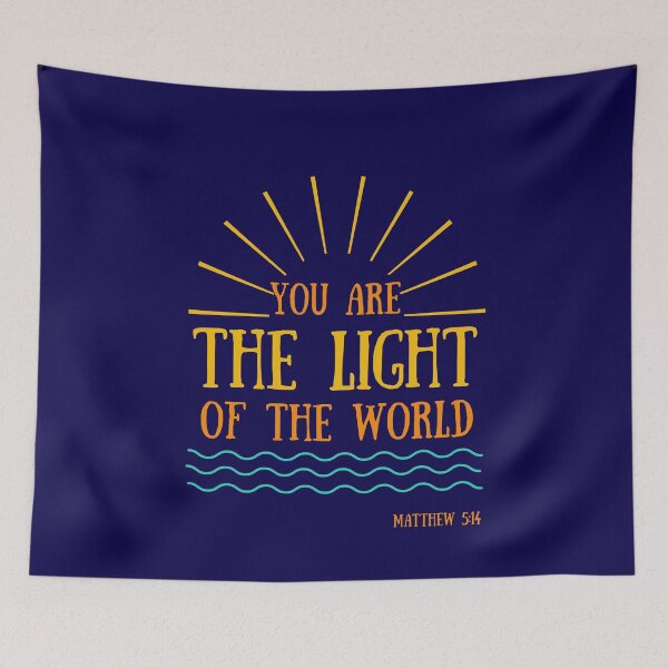 Item preview, Matthew 5:14 Light of the World designed and sold by VerseTastic.